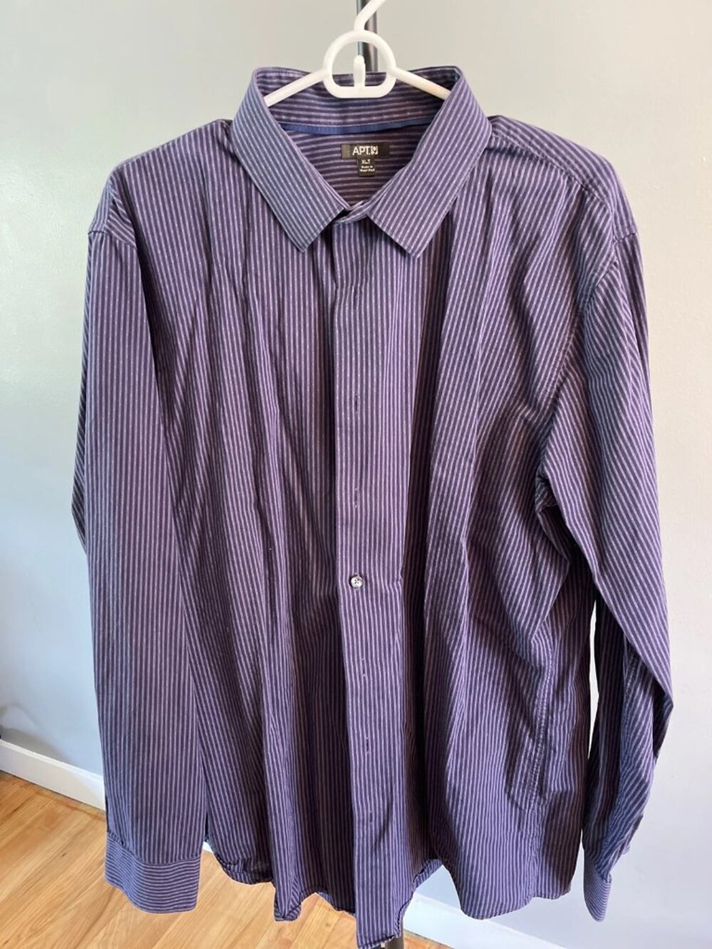 Apt 9 - Men’s Dress Shirt - Long Sleeve - XLT